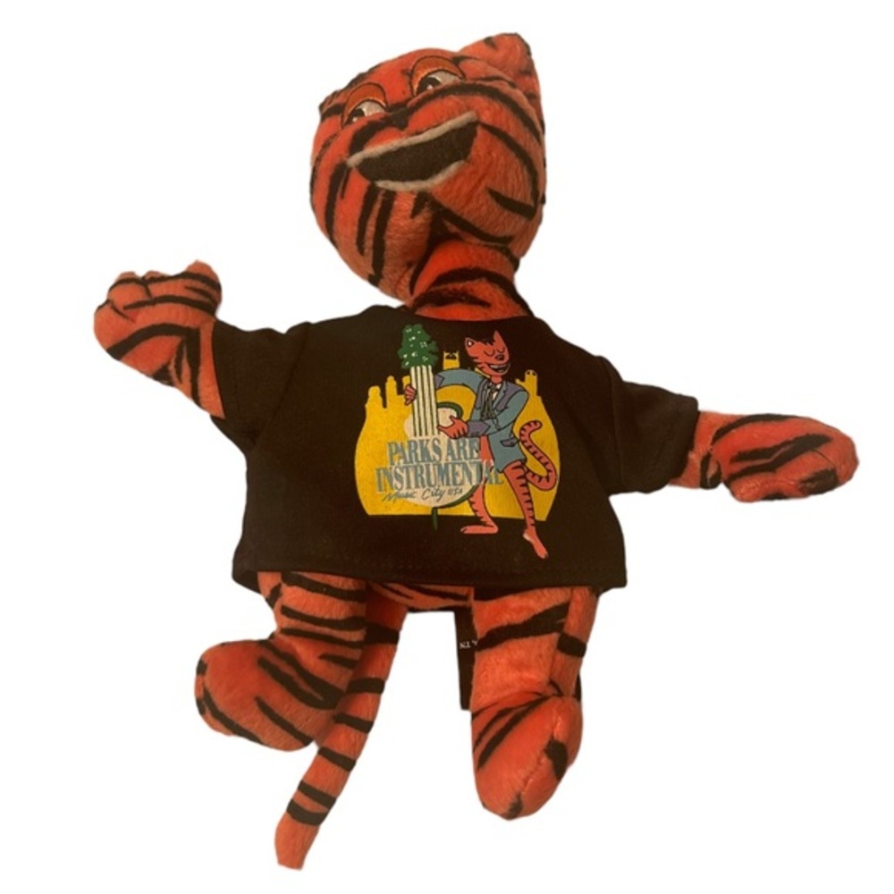 Tiger Plush Vintage Y2K Music City USA